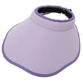 Solskjerm Hatter Kvinner Stor Bremm Sommer Uv Beskyttelse Strand Cap（Lilla）