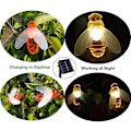 Miniatyrbild 3 av 5: Solcellslampor Bin LED Utomhus 30s Varmvitt Bi LED-lampor Utomhus Vattentäta LED-lampor