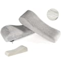 Miniatyrbilde 3 av 8: 2 stk ergonomiske armleneputer, minneskum albuepute, svart/grå
