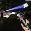 Miniatyrbillede 1 af 5: Lygte Led Lommelygte Lys Hot 50000LM Militær LED Lommelygte 18650 Lommelygte Direkte Opladning 5-Mode（C）