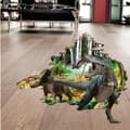 Luova seinätarra 3D-efekti dinosaurukset, seinätarra, seinäkoriste