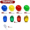 Miniatyrbilde 3 av 5: Superhelt Ballonger Buesett - Latex Ballong Girlandersett for Temafester