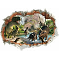 Miniatyrbillede 1 af 4: Dww-3D dinosaur vægklistermærker, dinosaur vægklistermærker til drenge, 3D dinosaur plakater, dinosaur plakater, 3D vægklistermærker til soveværelse