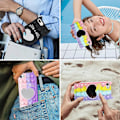 Miniatyrbild 3 av 5: Gult Hjärta Kattfodral för iPhone 6 Plus/6S Plus/7 Plus/8 Plus Cartoon Rolig Söt Silikonfodral Fidget Unik Design Estetisk för Flickor Pojkar K