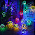 Miniatyrbilde 5 av 5: 40 LED-gardinlys, julelys, julegardinlys, jule-LED-lyssnor (B)