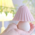 Miniatyrbillede 2 af 3: Stearinlysforme, 3D-bordlampeformet stearinlysfremstillingsform, DIY-aromaterapilysforme til mors dag