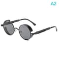 Gotiske Steampunk Solbriller Fashion Runde Briller Solbriller A2