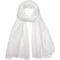 Miniatyrbilde 1 av 4: Kvinners sommer skjerf lett stort langt gasbind sjal lin strand wrap vanlig 7543