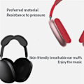 Pikkukuva 5 / 5: P9 Bluetooth-kuulokemikrofoni, pääpanta, matkapuhelin, langaton kuulokemikrofoni, kuulokemikrofoni, opiskelijat, monitoiminen käytännöllinen kuulokemikrofoni, musta（musta）