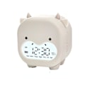 Miniatyrbild 1 av 5: Daidai Niu väckarklocka studentgåva intelligent röststyrd tidssignal USB-laddning väckarklocka