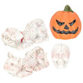 Pikkukuva 1 / 3: 4 kpl Halloween DIY Mikro Maisemointi Koristeet Mini Puutarha Hartsi Koristeet（6.5X2.5cm，Eri Värit）