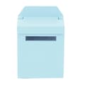 1:12 Mini Dukkehus Dekoration Villa Tilbehør Farvet Træ Postkasse Flipable PostkasseBlå