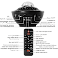 Miniatyrbilde 5 av 5: Led Starlight Projektor, Sender Starlight Projektor Nattlys Med