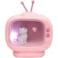 Miniatyrbillede 1 af 5: Sød kattepige værelseslampe dekoreret med lille bordlampe soveværelse baby natlampe