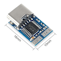 Miniatyrbillede 3 af 5: 5 stk. PDC004-PD PD Decoy-modul USB-C PD 20V DC fastspænding udløsermodul 5A Type-C hun-indgang（Fotofarve）
