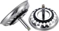 2-delat set - diskbänksil, höjdjusterbar diskbänksilpropp för diskhoar - diameter 79 mm