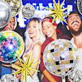 Pikkukuva 2 / 5: Disco-palloja (18 kpl, 22 ja 10 tuumaa)