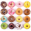 Miniatyrbillede 4 af 5: 6-hullet silikone donutforme sæt med 2 non-stick bageplade maker bageform