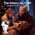 Miniatyrbilde 3 av 5: Astronaut Bluetooth Stjernehimmel Projektorlampe Usb Fyldig Farge Stjerne Og Måne Astronaut Laser Atmosfære Nattlys