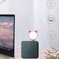Miniatyrbilde 2 av 5: Usb stemmestyrt universell dekorativ lampe hjemmefest LED atmosfærelys