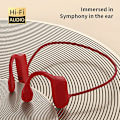 Miniatyrbild 3 av 5: Smärtfria öppna öron trådlösa Bluetooth 5.6 hörlurar vattentäta sport öronsnäcka stereo handsfree Bluetooth headset med mikrofon för löpning R