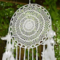 Pikkukuva 3 / 4: 2024, Suuri Boho Unelma Catcher Valkoinen Sulka Makramee Seinävaate Vintage Hää Koti Dekoraatiot 35cm Ympyrä 115cm Pitkä