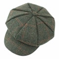 Miniatyrbild 1 av 6: Kvinnors Newsboy-Hattar Höst Ull Cabbie Beret Tweed Flickors Papperspojkehatt