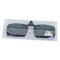 Miniatyrbilde 3 av 5: Klips på polariserte dag-natt-syn flip-up linse kjøreglass solbriller（gul，medium）