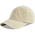 Miniatyrbillede 2 af 5: Unisex Vasket Denim Baseball Cap - Justerbar Dad Hat