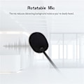 Miniatyrbilde 4 av 5: Headset 3.5MM Headset Exam Wired Headset Business Operator Special Computer Hearing Multi-Function Earphone, A（Som vist）