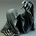 Miniatyrbillede 4 af 5: Reaper Grim Reaper Buste Resin Ornament