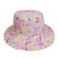 Pikkukuva 5 / 5: Dww-M-Monde Sailor Pink Aurinkolippalakki Säädettävä Leveälierinen Hattu Auringonsuoja UPF 50 Vauvalle Tytölle Pojalle Lapselle Taaperolle Unisex