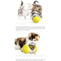 Miniatyrbilde 5 av 5: Katt og hundeleker Interaktiv matdispenser Ball Turntable Kjæledyrleker Ingen elektronisk stasjon
