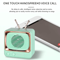 Pikkukuva 4 / 4: Kaiuttimet Bluetooth Langaton Retro Bluetooth Kaiutin Langaton Vintage Pieni Kaiutin Stereoääni Handsfree-puhelu Älypuhelimelle Koti