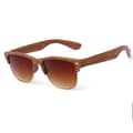 Solglasögon Clubmaster Light Wood Brown Glass Brown