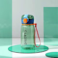 Miniatyrbild 5 av 5: 14 OZ Vattenflaska, Barnvattenflaska, Vattenflaska för Skolan, Sportvattenflaska, Plastvattenflaskor, Läckagesäker Design för Inomhus & Utomhus
