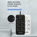 Miniatyrbilde 3 av 5: Europeisk standard dedikert hull USB-plugg 2 meter, 6 hull, 4usb+type-c