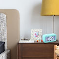 Miniatyrbild 5 av 5: Hem LED Digital Väckarklocka Temperatur & Kalender Snooze Funktion Väckarklocka Ljusstark Bordsur Elektronisk Smart Klocka
