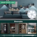 Led nattlys skaplampe. Usb oppladbart 3-pak trådløse nattlys