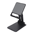 Miniatyrbilde 3 av 5: Mobiltelefonstativholder for skrivebord, sammenleggbar, dobbel stang for iPhone, nettbrett, smarttelefon for direktestrømming