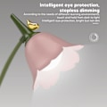 Miniatyrbillede 2 af 4: DWW-(Pink) LED-skrivebordslampe til børn, genopladelig skrivebordslampe U（style1）