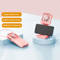 Miniatyrbillede 4 af 5: 3000mah mobil powerbank, mini powerbank, foldbar nakkeventilator, telefonholder, bærbar oplader | Usb Gizmo.