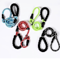 Miniatyrbillede 5 af 5: Slip Leash til små hunde/hvalpe, Anti-kvælende træningsline rebline med reflekstråde