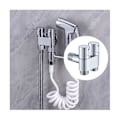 Miniatyrbilde 4 av 5: Mini Multifunksjonell Kran Messing 1 Inn 2 Ut Dobbel Kontroll Vaskemaskin Krom Kran For Vask M