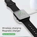 Miniatyrbilde 4 av 4: Trådløs lader for Iwatch1, Iwatch2, Iwatch3, Iwatch4, Iwatch5 - Hvit