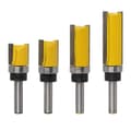 Fräsfrässet med finishmönster, 8 mm skaft, träfräs, 4-pack