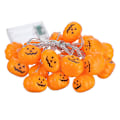 Pikkukuva 2 / 5: Halloween-kurpitsan muotoinen LED-valosarja - 3 m pitkä, 20 LED-valoa, lämmin väri