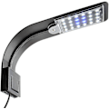 Miniatyrbillede 2 af 3: Led Akvarielys Klemmelampe, Ultra-tynd Akvarielampe Med Hvidt Og Blåt Lys, 24 Led Akvarielys
