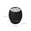 Pikkukuva 3 / 5: Älykäs Bluetooth-kaiutin Mini-subwoofer Metalliteksturoitu kannettava langaton korttipaikka-kaiutin