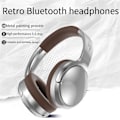 Pikkukuva 5 / 5: Langattomat kuulokkeet Bluetooth 5.3 Kuulokkeet 40 mm:n ajuri Nopea lataus Mikrofonilla Aktiivinen melunvaimennus Kuulokkeet, C（Musta）